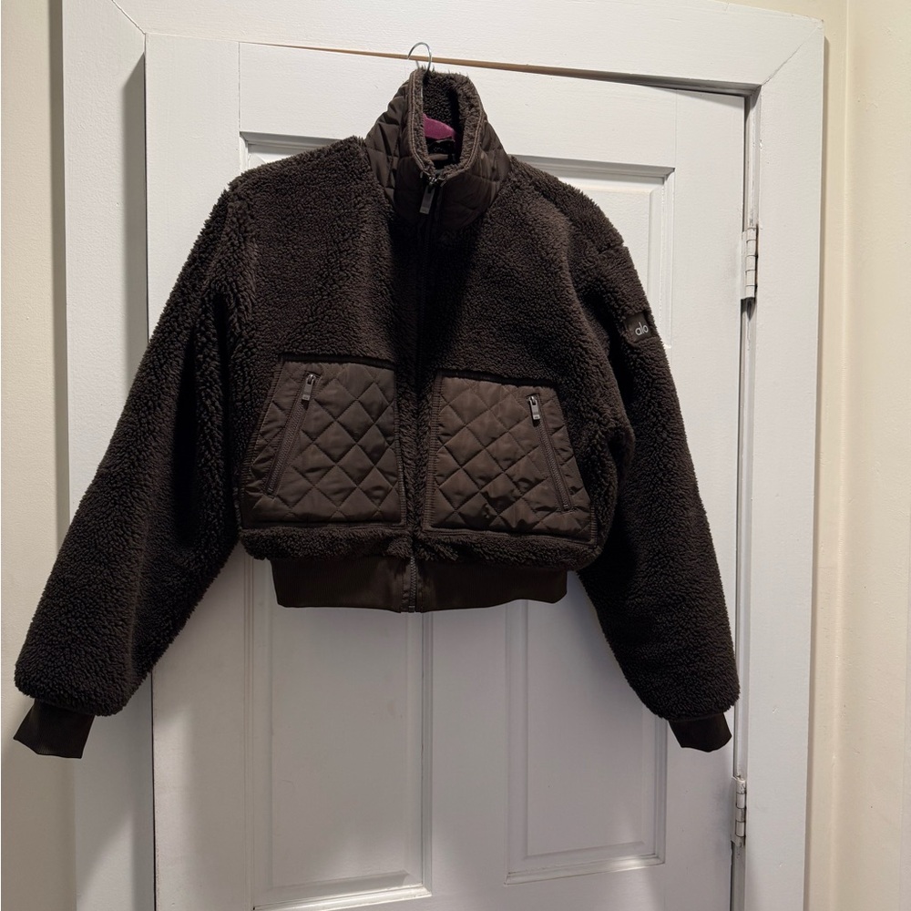 ALO Yoga Brown Edge Jacket